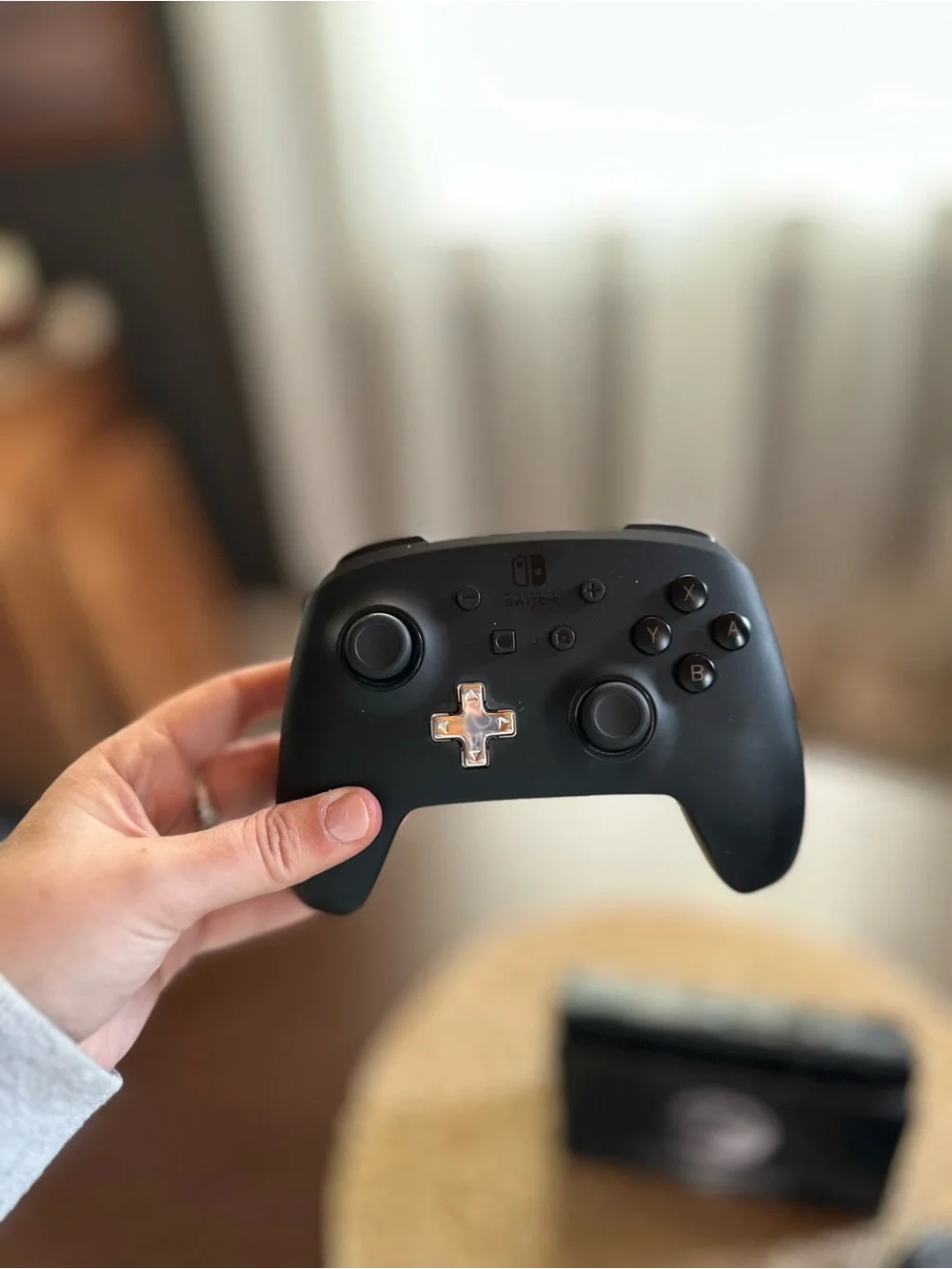 Nintendo Switch Bundle in Black with Moon Dock and Two Pro Controllers